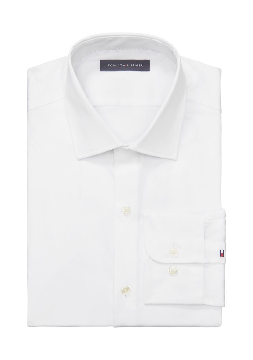 TH Flex Twill Regular Fit Dress Shirt