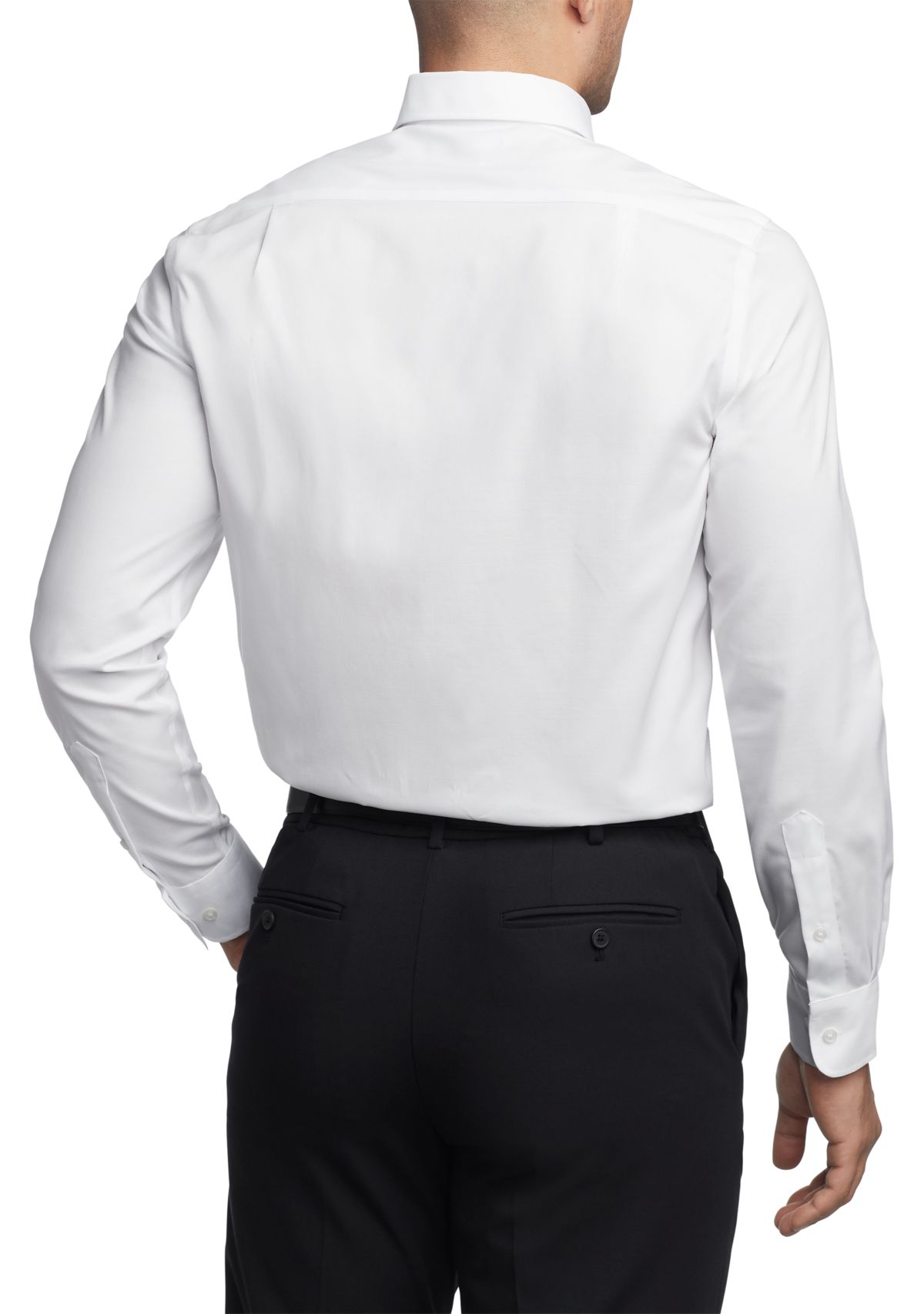 Mens TH Flex Regular Fit Pinpoint Dress Shirt