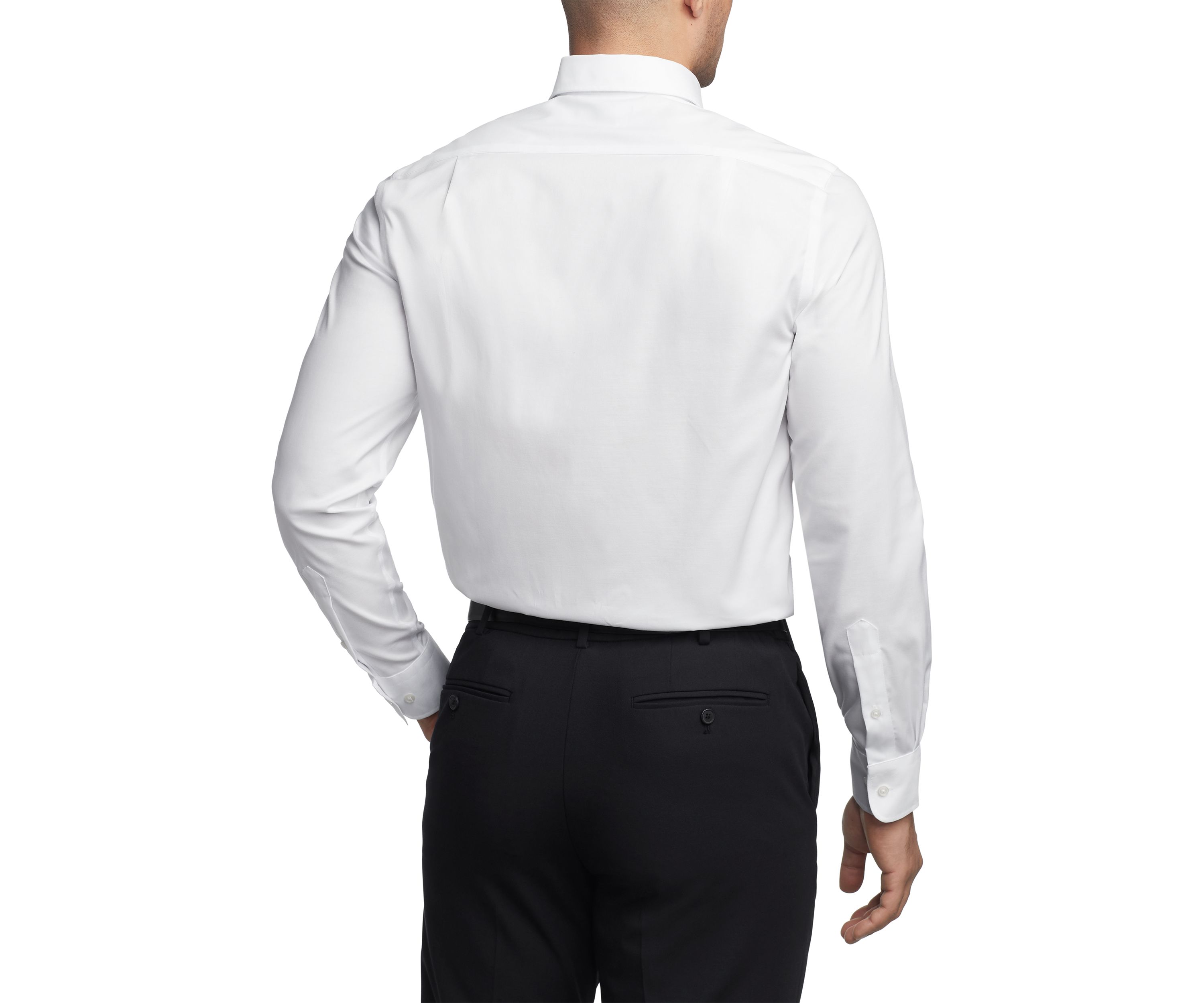 Mens TH Flex Regular Fit Pinpoint Dress Shirt