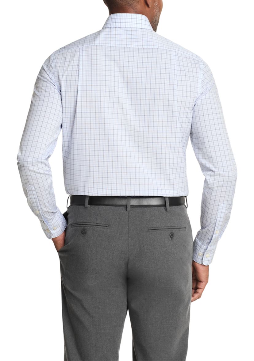 Flex Regular Fit Wrinkle Free Stretch Twill Dress Shirt