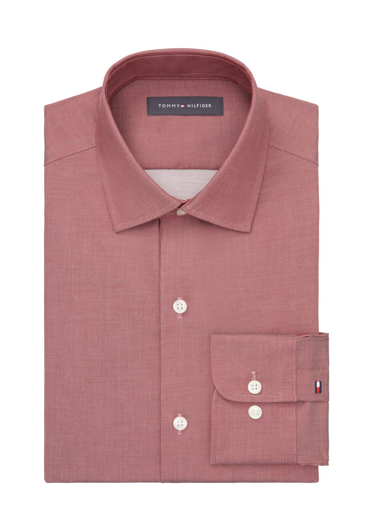 Flex Regular Fit Wrinkle Free Stretch Twill Dress Shirt