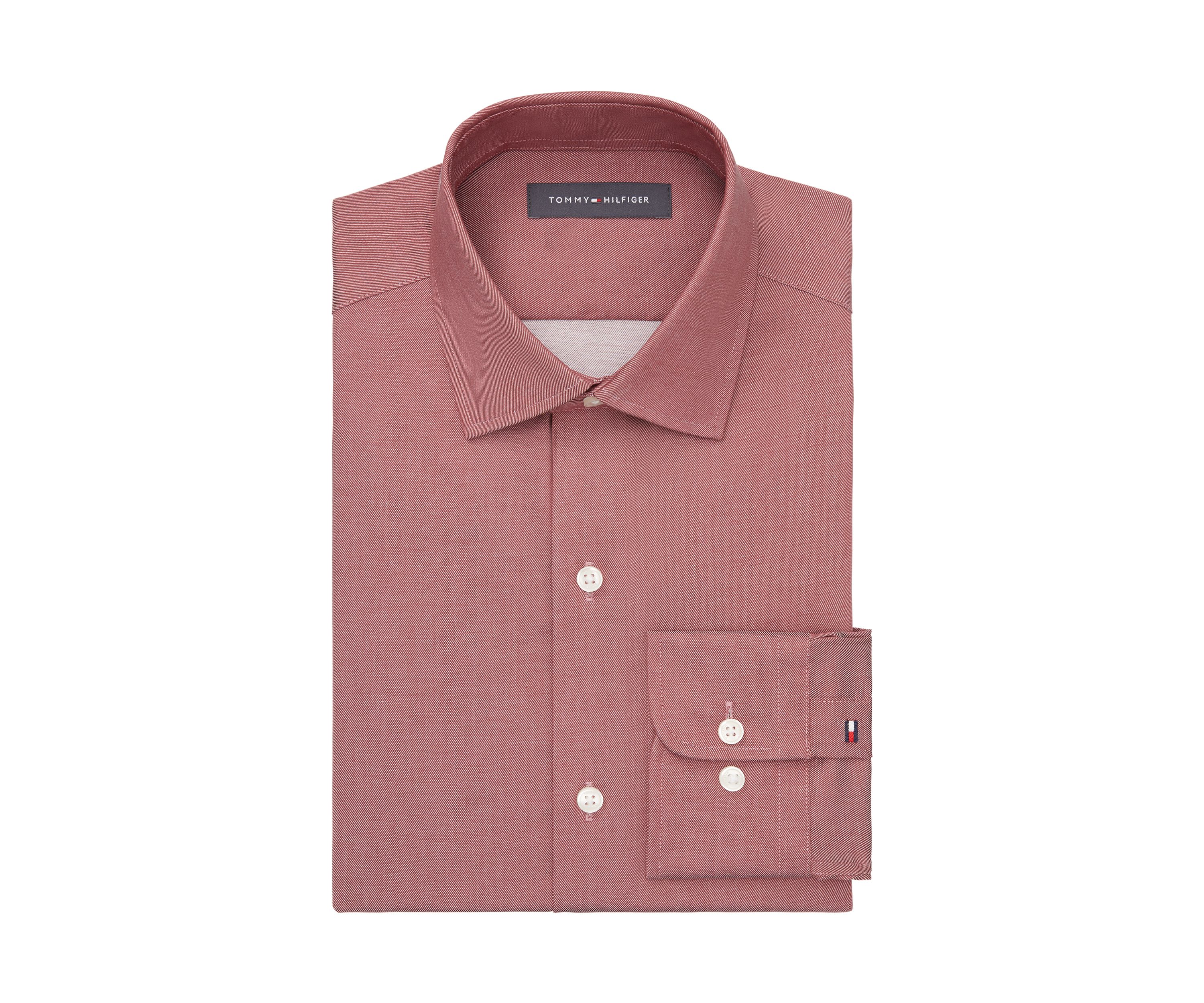 Flex Regular Fit Wrinkle Free Stretch Twill Dress Shirt