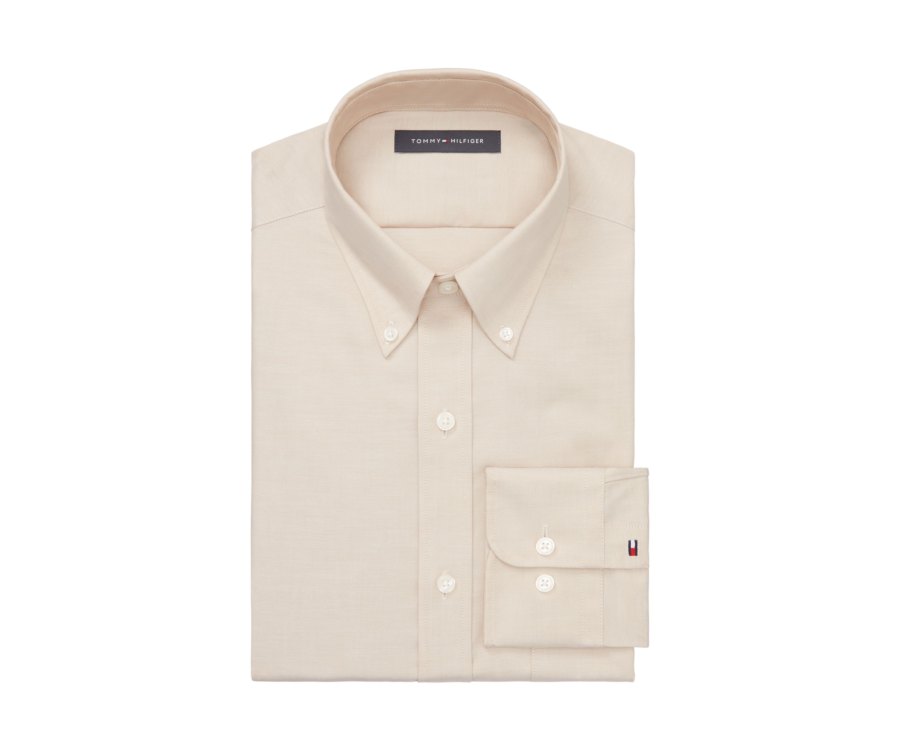 Flex Regular Fit Wrinkle Free Stretch Twill Dress Shirt