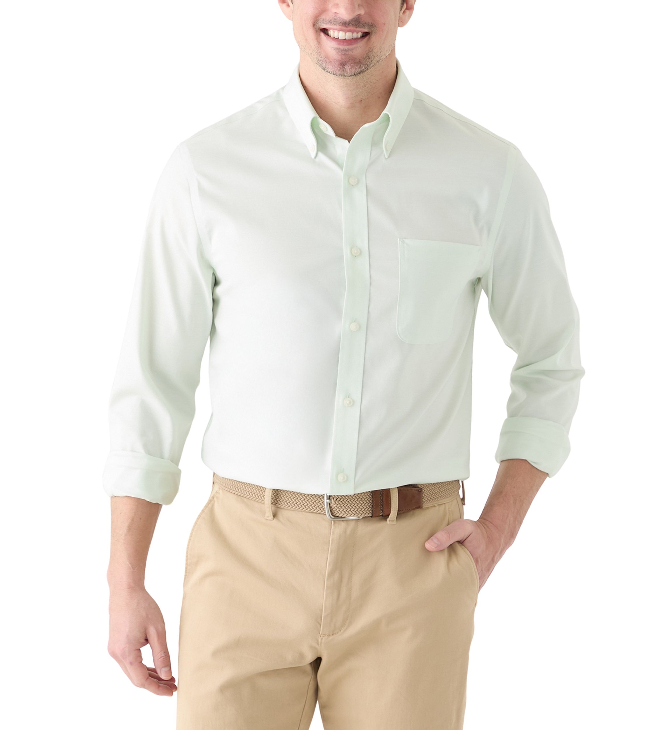 TH Flex Pinpoint Regular Fit Oxford Shirt 