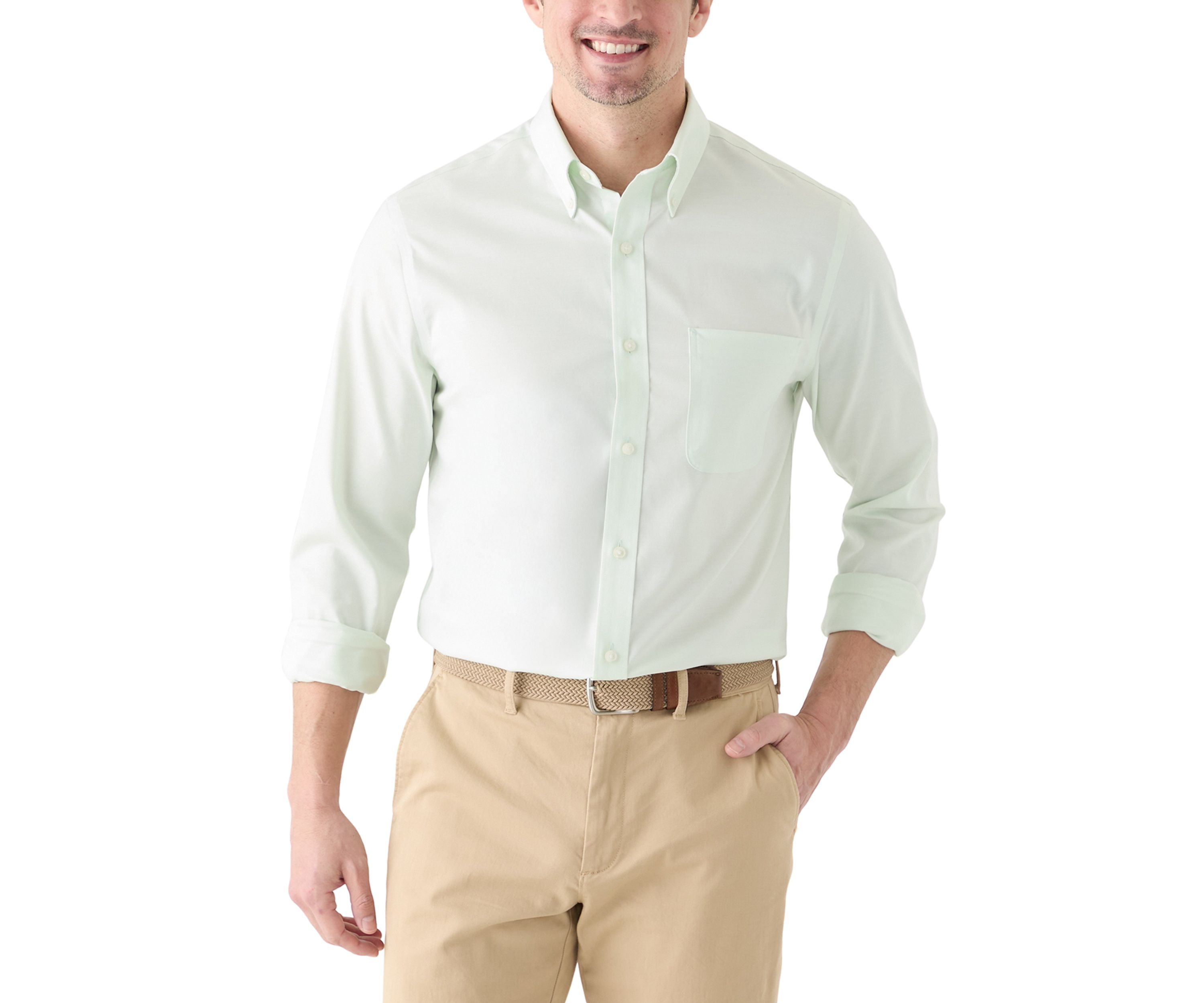TH Flex Pinpoint Regular Fit Oxford Shirt 