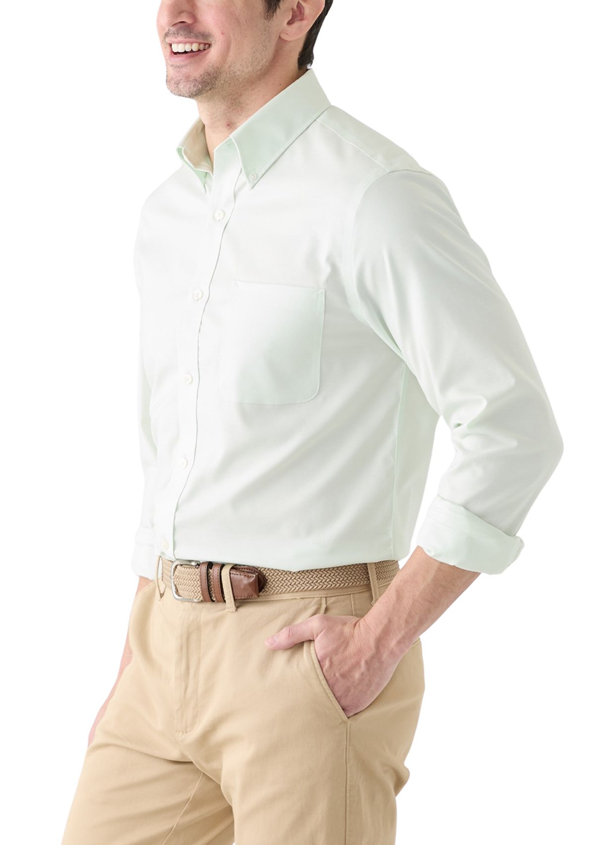 TH Flex Pinpoint Regular Fit Oxford Shirt 