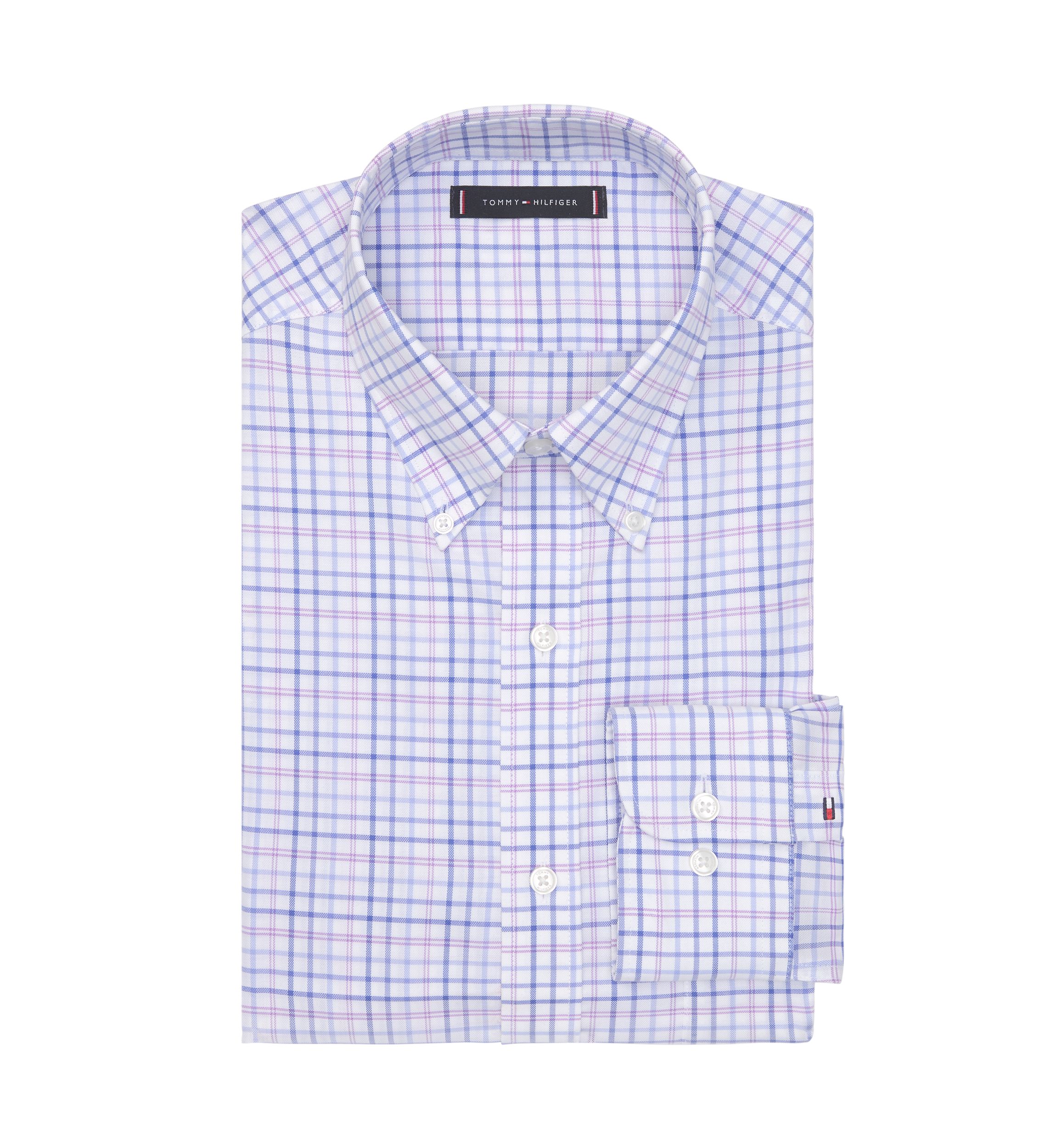 Flex Pinpoint Regular Fit Oxford Dress Shirt