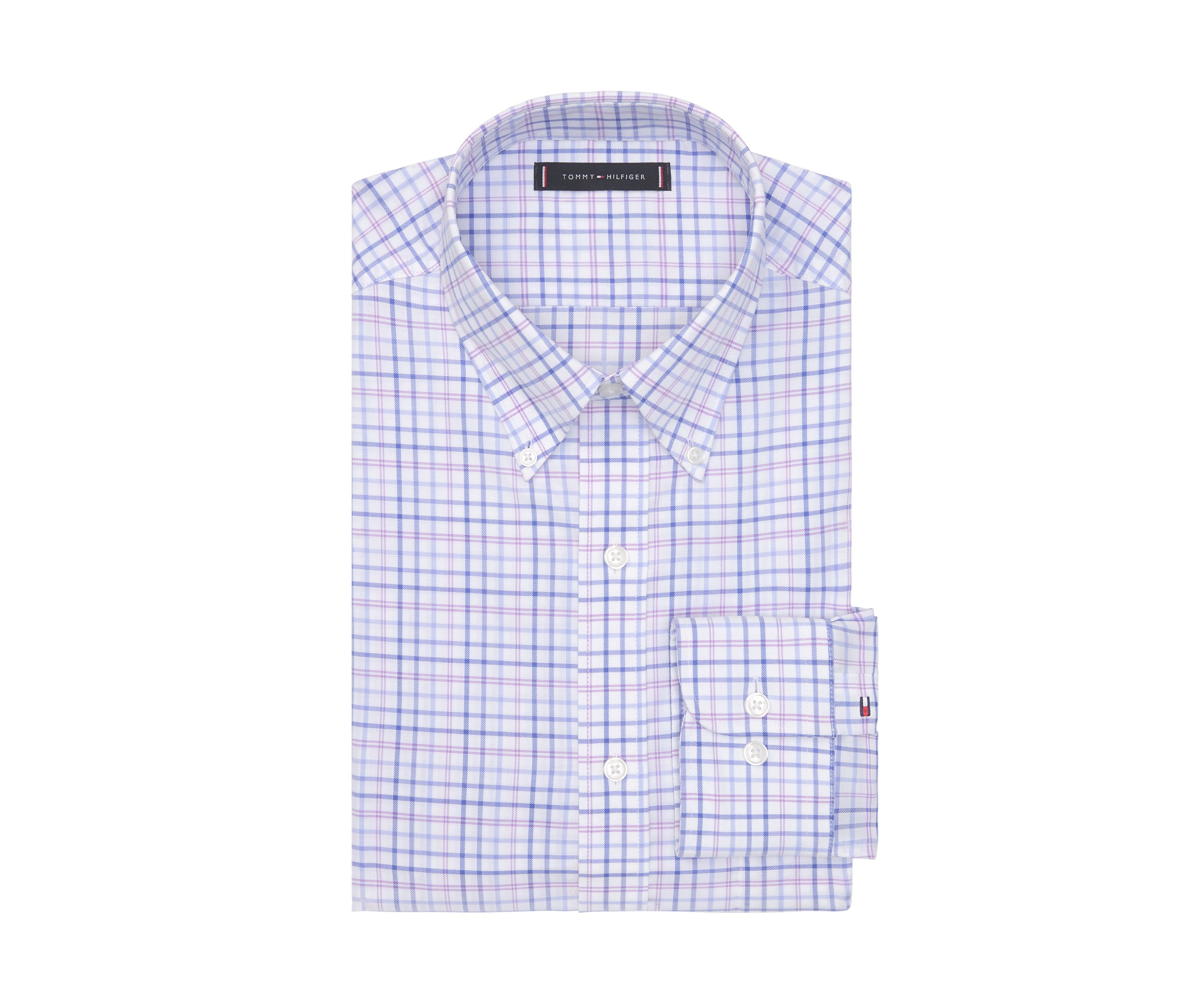 Flex Pinpoint Regular Fit Oxford Dress Shirt