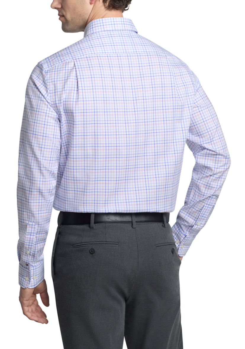 Flex Pinpoint Regular Fit Oxford Dress Shirt