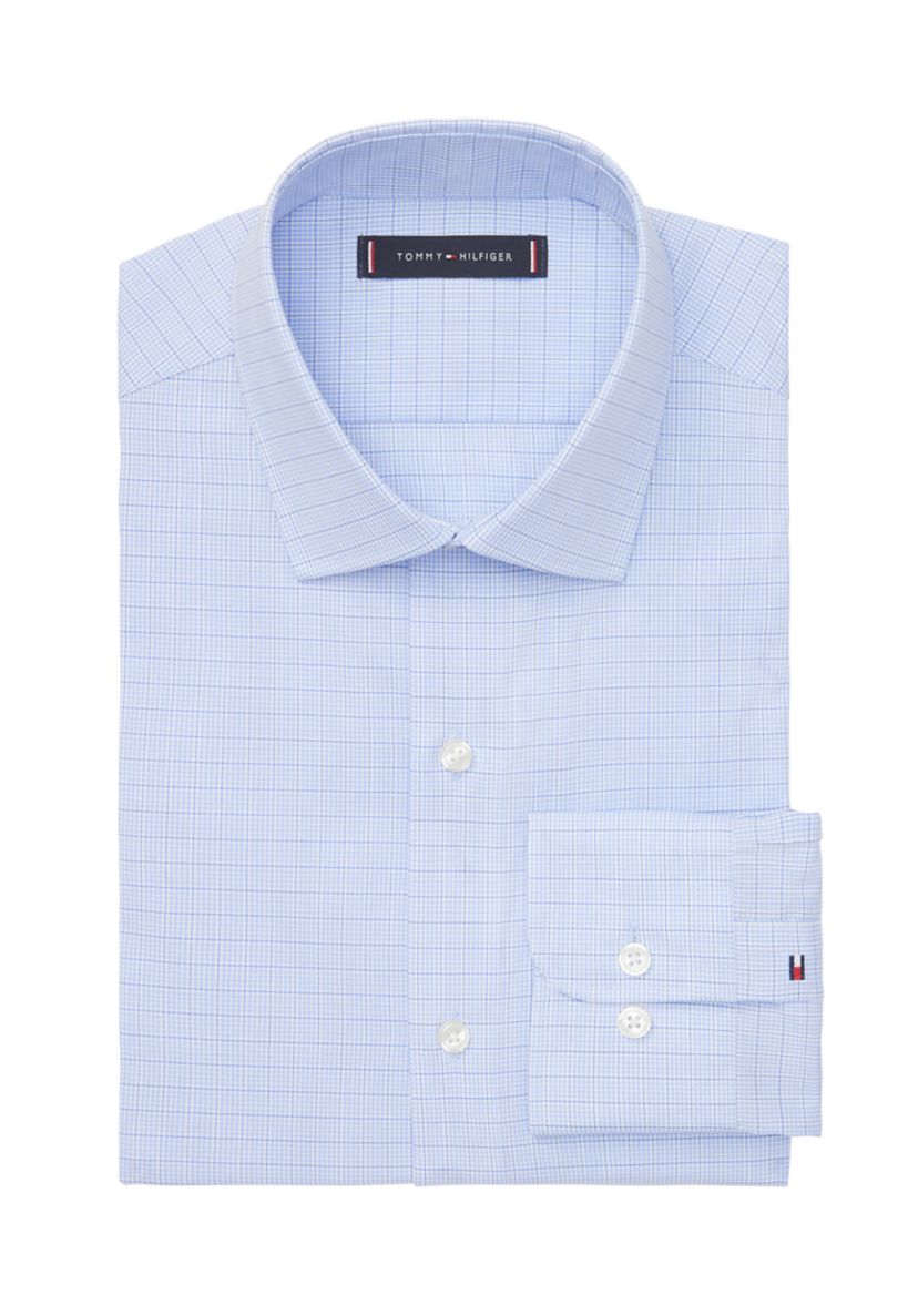 Flex Pinpoint Regular Fit Oxford Dress Shirt