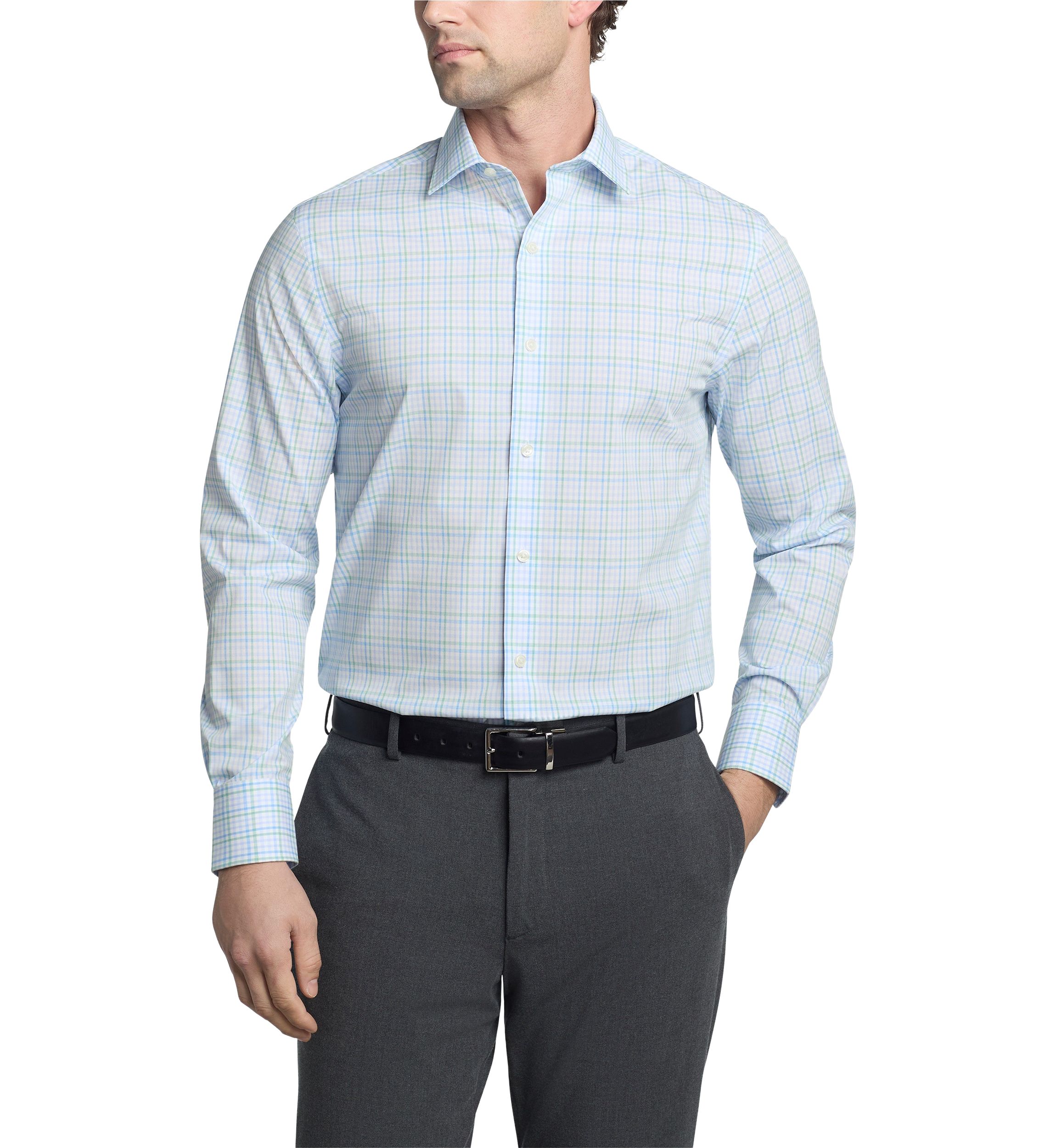 Flex Pinpoint Regular Fit Dress Shirt