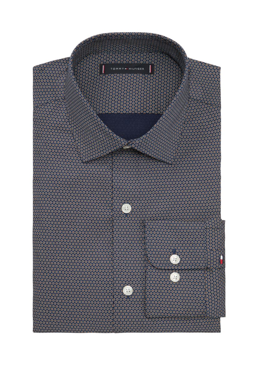 Regular Fit Flex Twill Dress Shirt