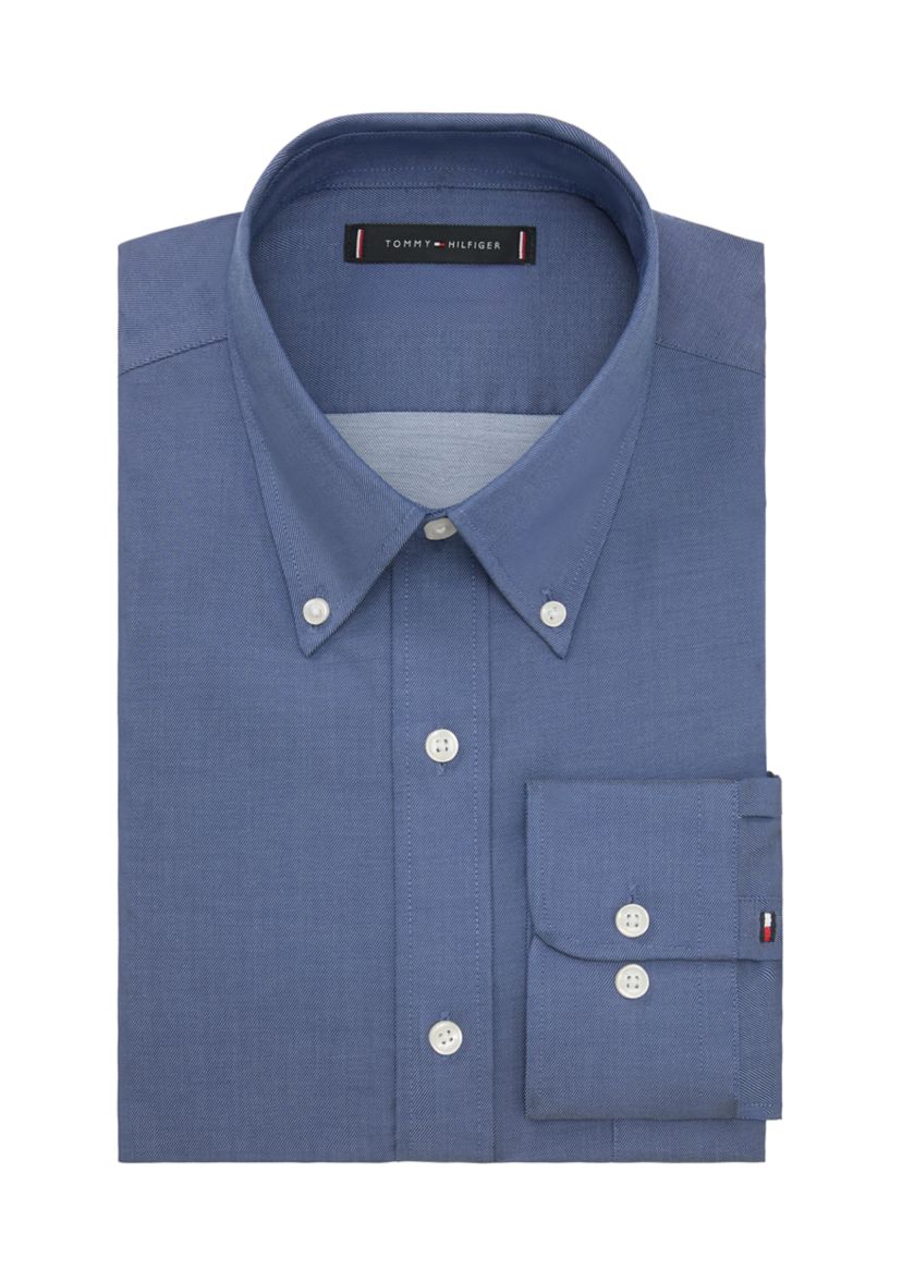 Regular Fit Flex Twill Dress Shirt
