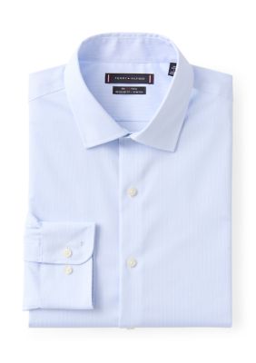 tommy hilfiger non iron dress shirts Amazon.com: Tommy Hilfiger Men's Dress Shirt Slim Fit Non Iron Solid, Blue,  14.5" Neck 32"-33" Sleeve : Clothing, Shoes & Jewelry