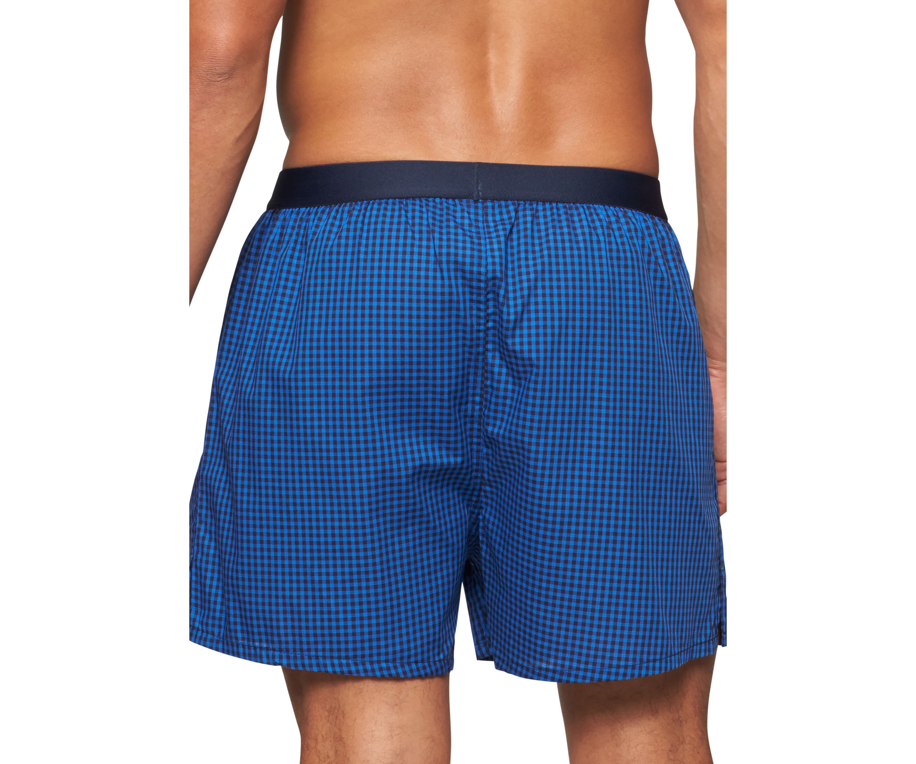 Woven Check Boxer