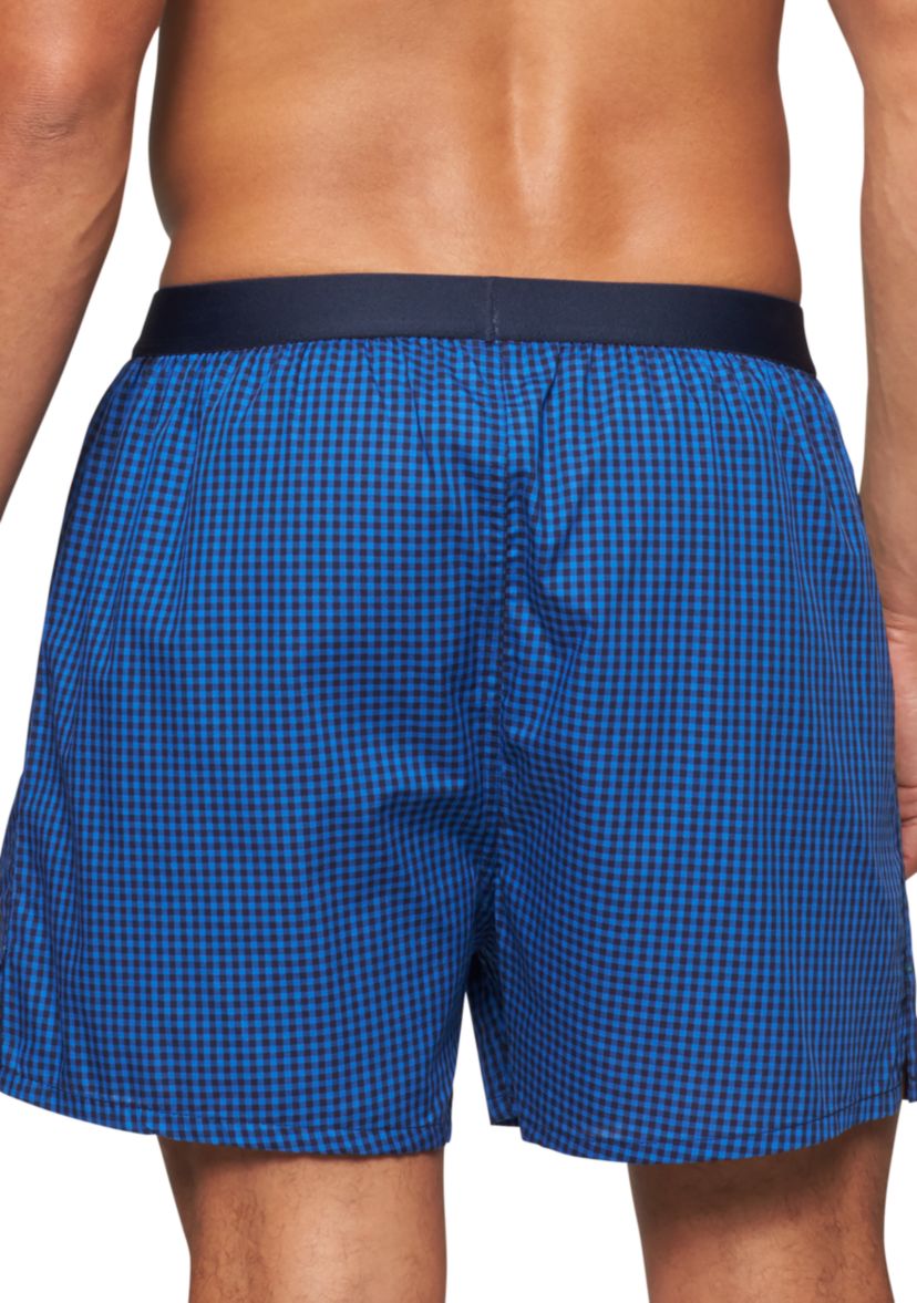 Woven Check Boxer