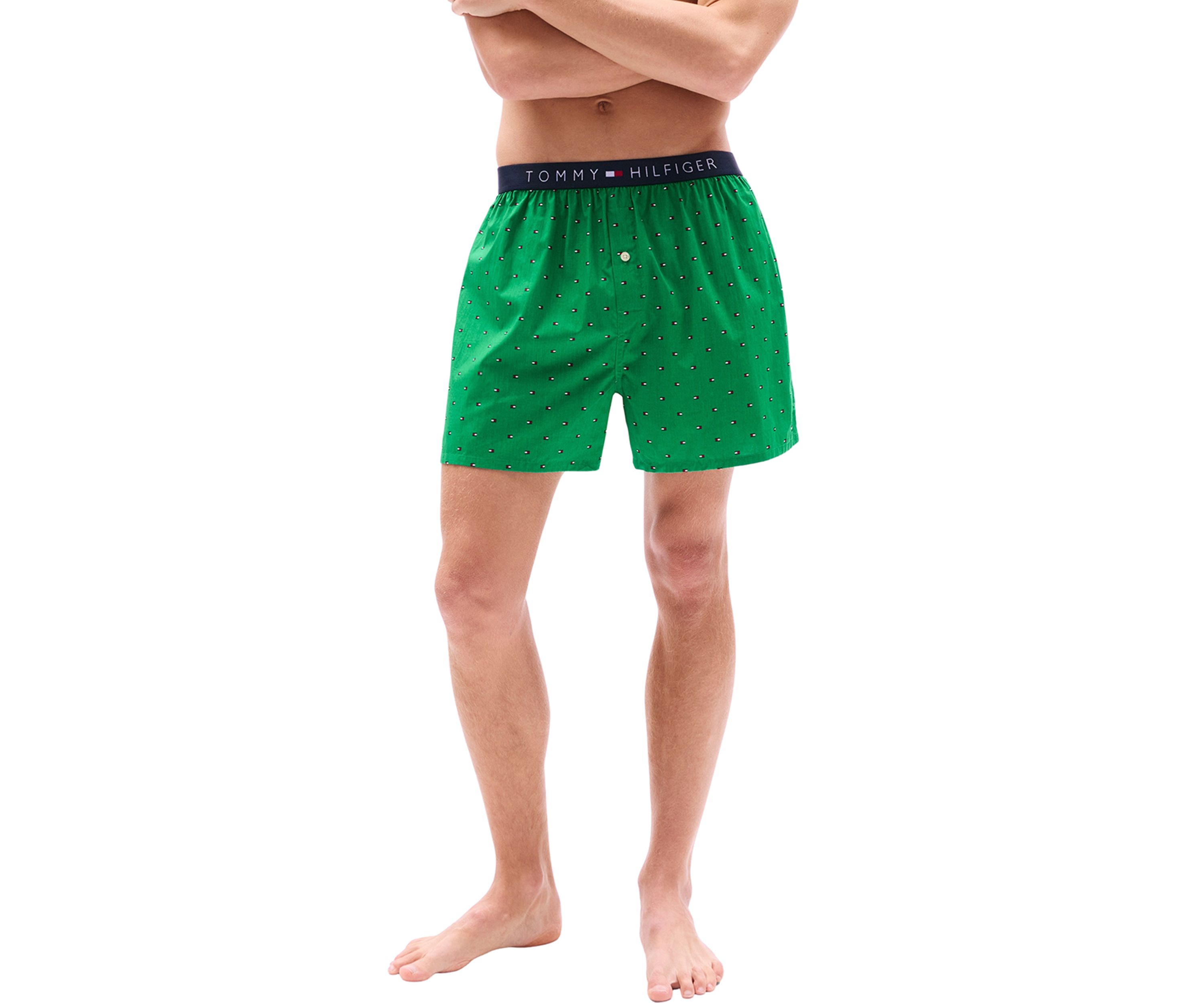 Plaid Printed Boxers