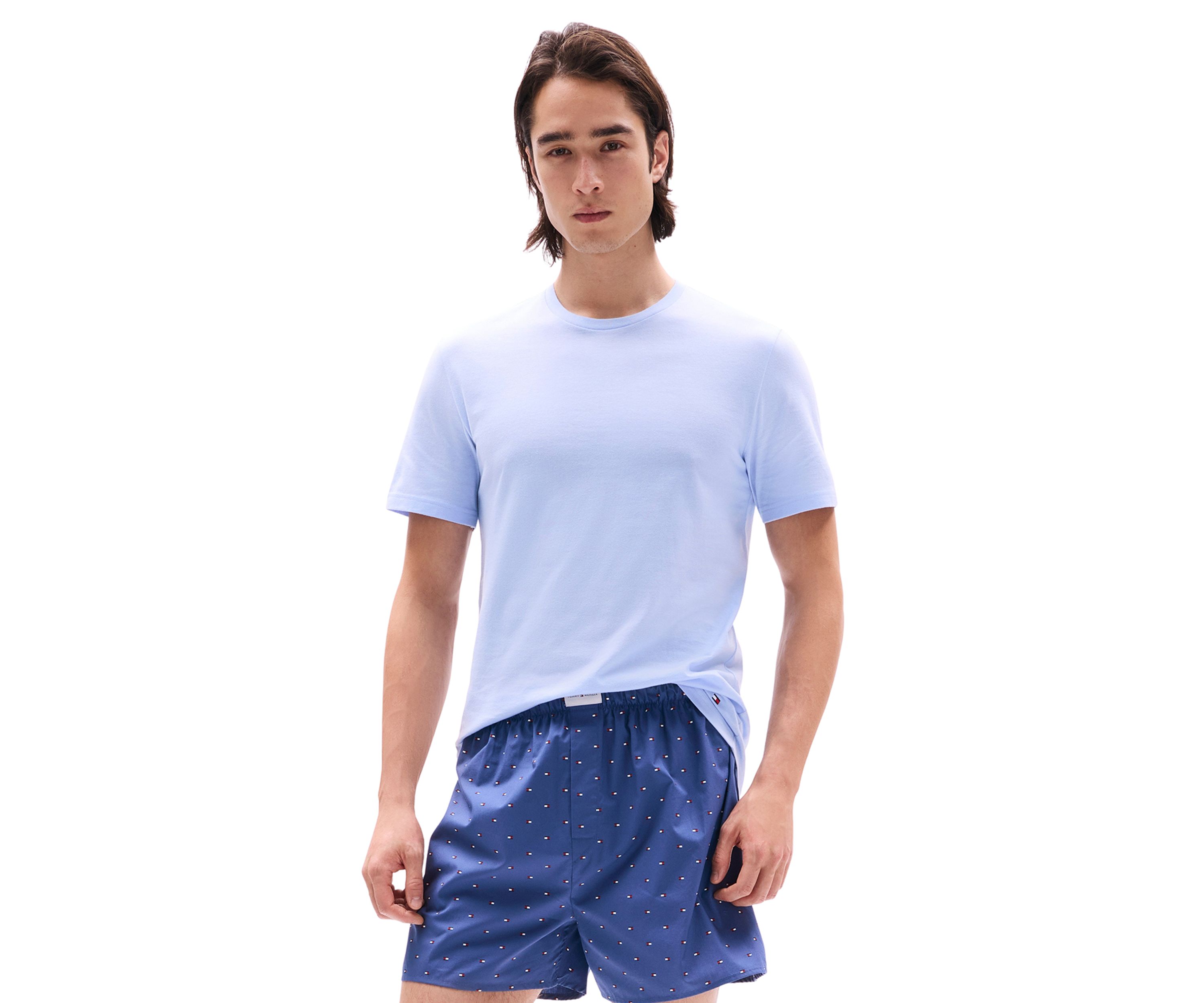 Solid Crew Neck Undershirts - 3 Pack