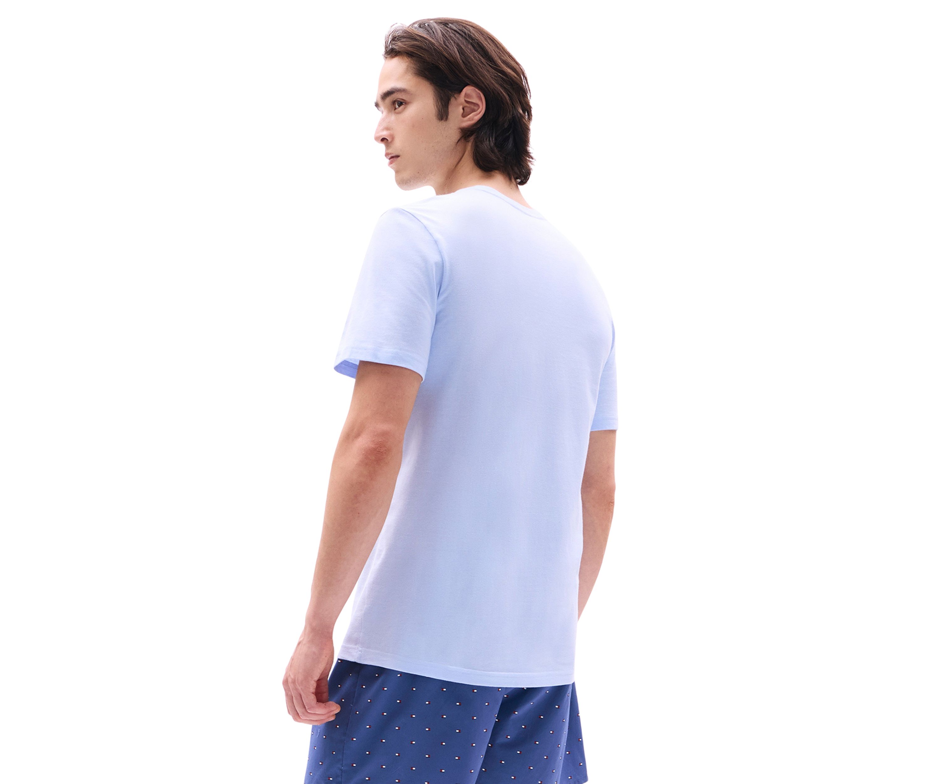 Solid Crew Neck Undershirts - 3 Pack