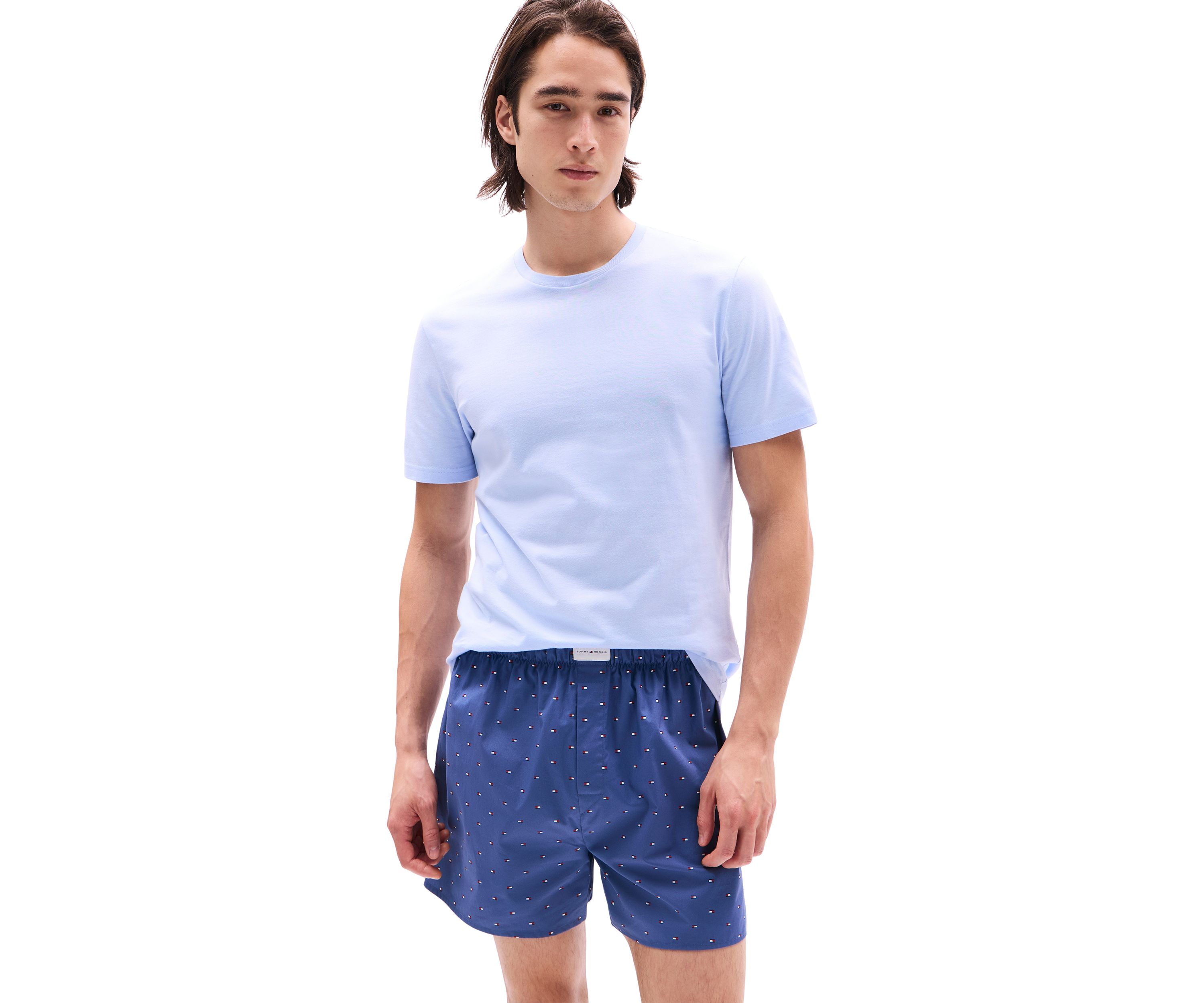 Solid Crew Neck Undershirts - 3 Pack