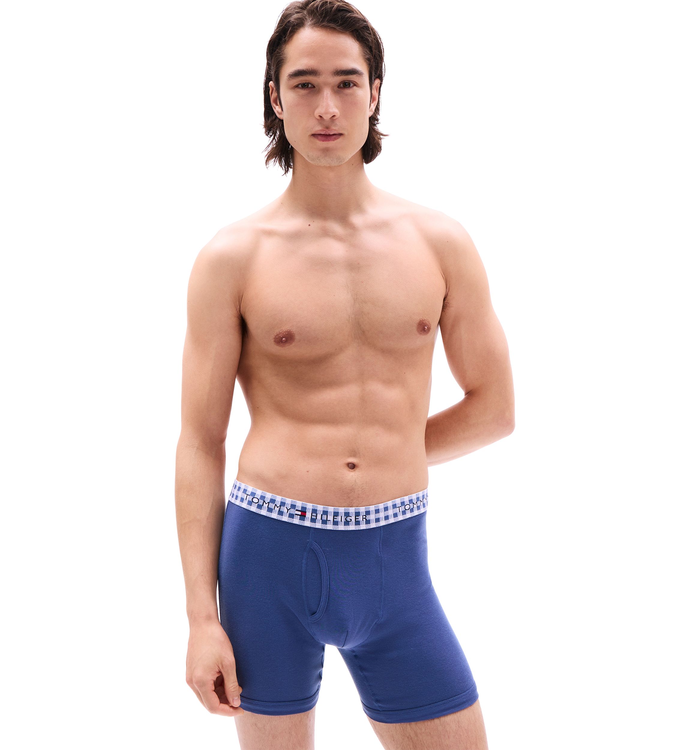 Solid Boxer Briefs - 3 Pack