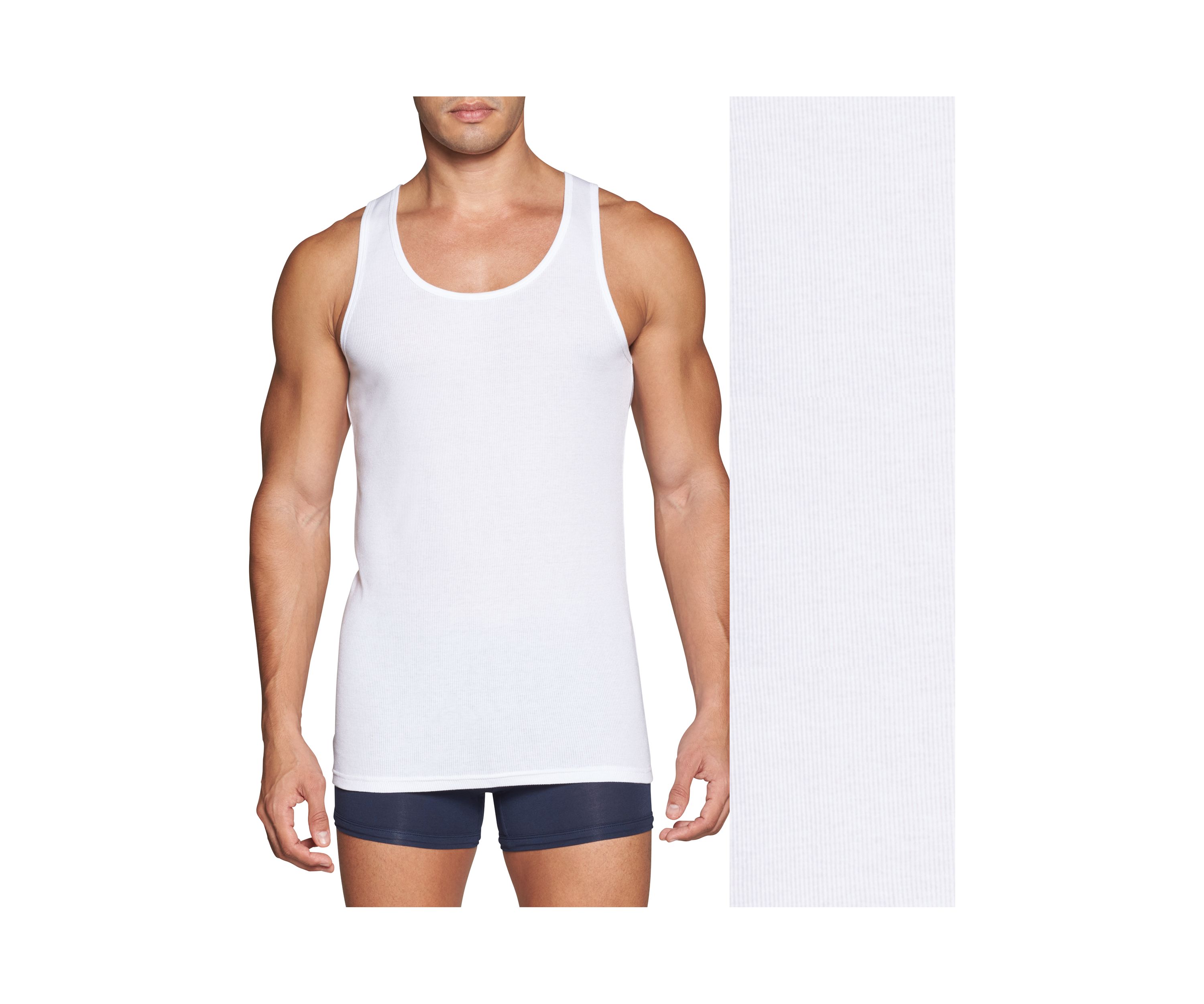 Cotton Classic Sleeveless Tank - 3-Pack 