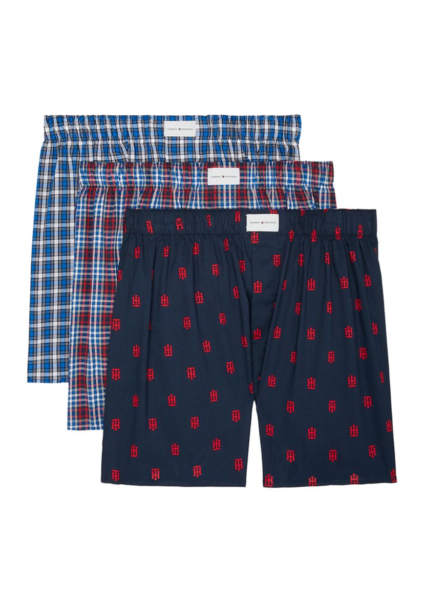 Cotton Classics Woven Boxers - 3 Pack