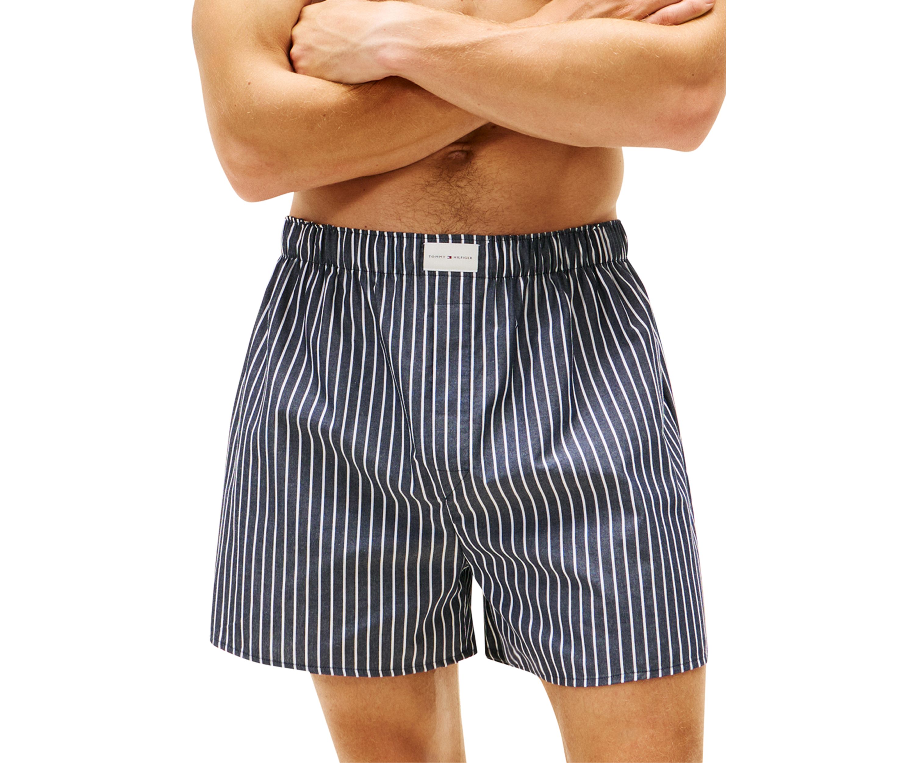 100% Cotton Classics Woven Boxers - 3-Pack 