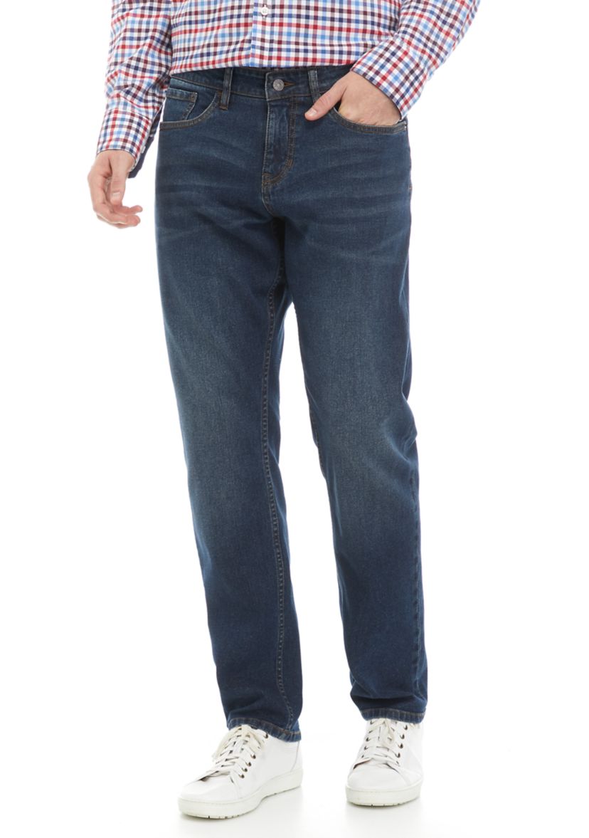Mens Stretch Slim Denim Jeans 