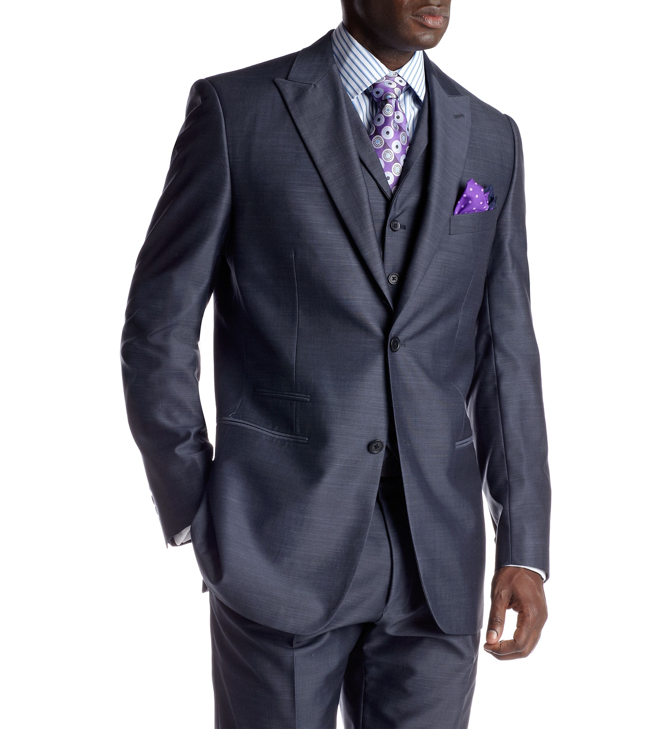 Blue Suit Separate Coat