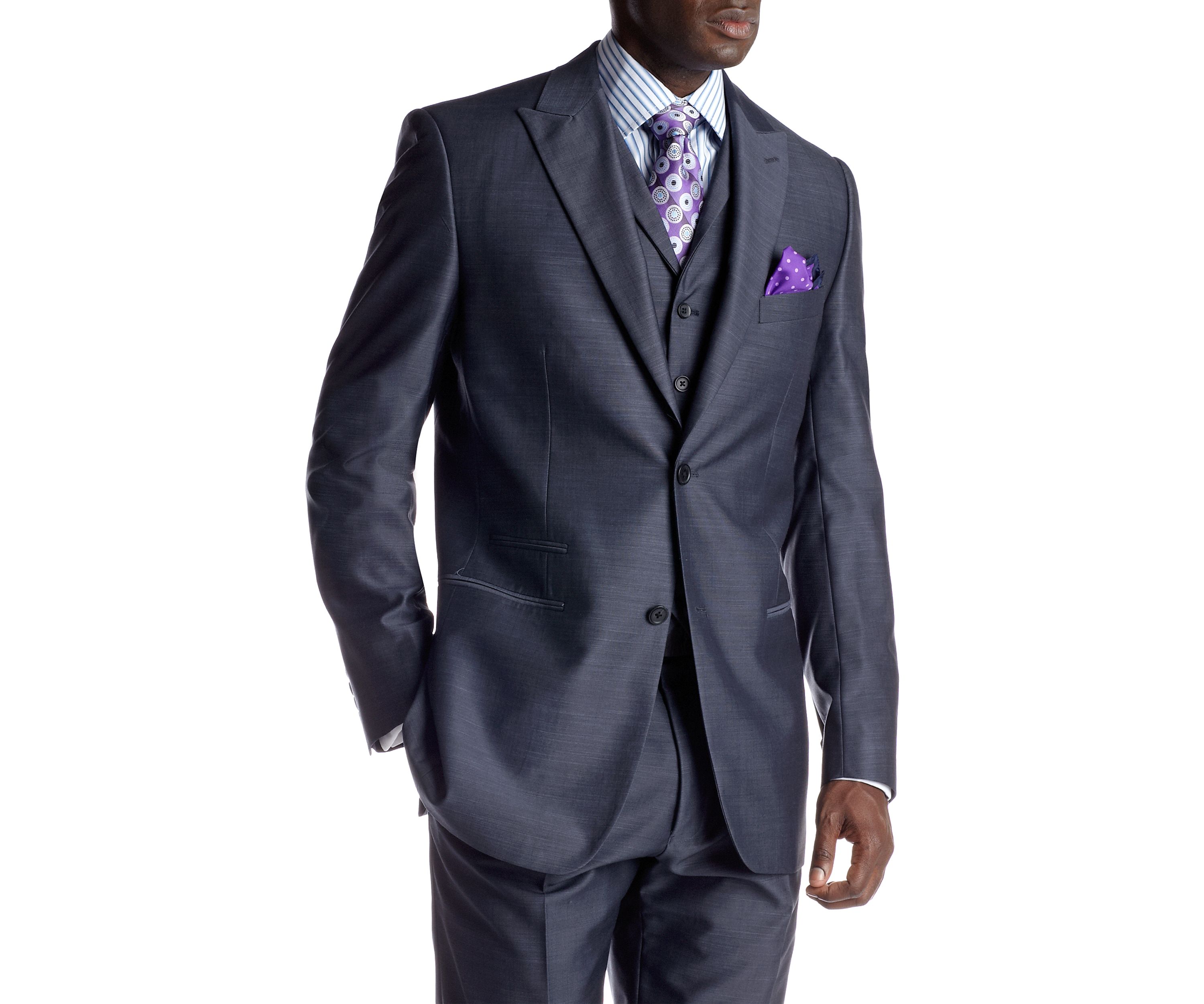 Blue Suit Separate Coat