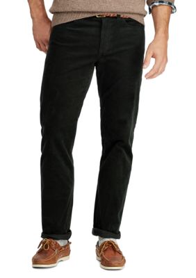 mens pleated corduroy pants with cuffs