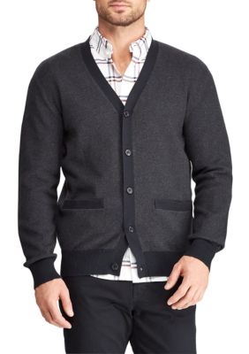 Chaps Cotton V-Neck Cardigan | belk