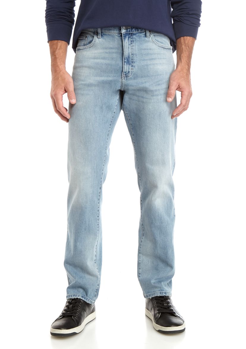 Stretch Denim Blue Jeans 