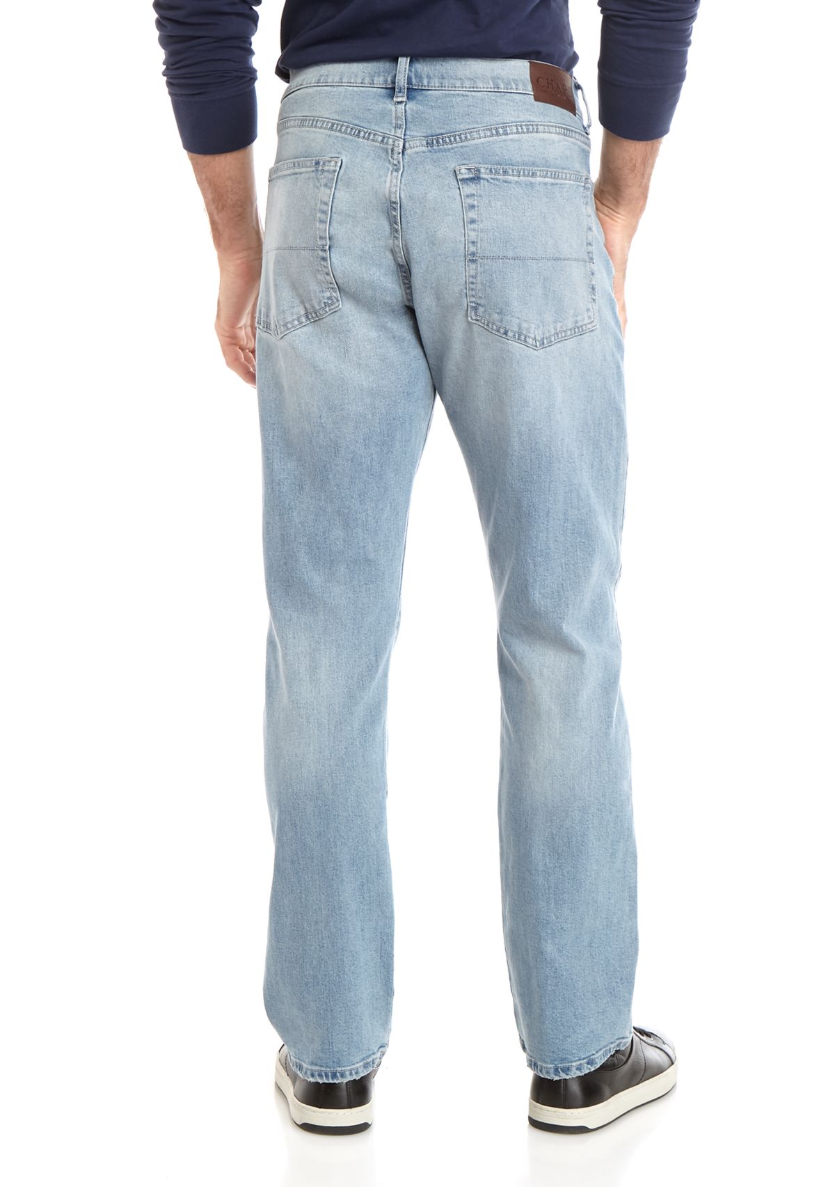 Stretch Denim Blue Jeans 