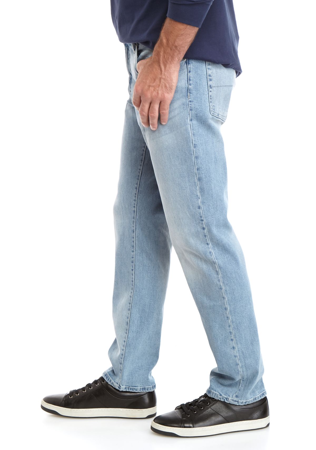 Stretch Denim Blue Jeans 