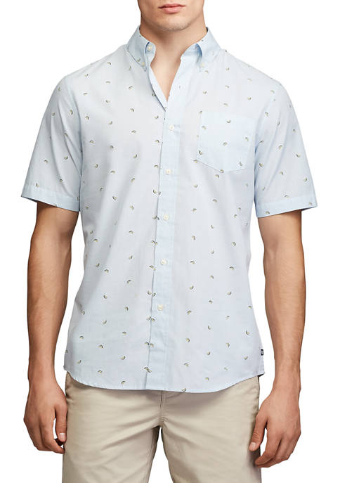 Chaps Performance Short Sleeve Easy Care Button Down Shirt | belk