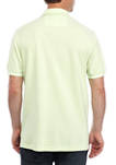Short Sleeve Lime Piqué Polo Shirt 