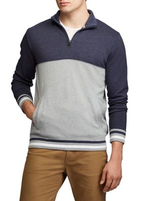 Chaps 1/4 Zip Mock Neck Sweater | belk