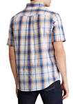 Performance Short Sleeve Easy Care Button Down Shirt