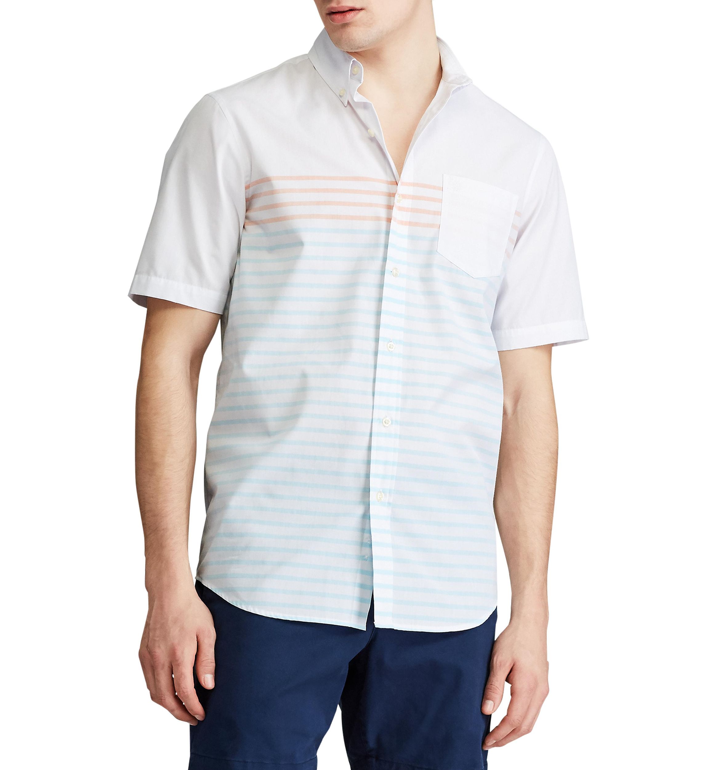 Performance Short Sleeve Easy Care Button Down Shirt