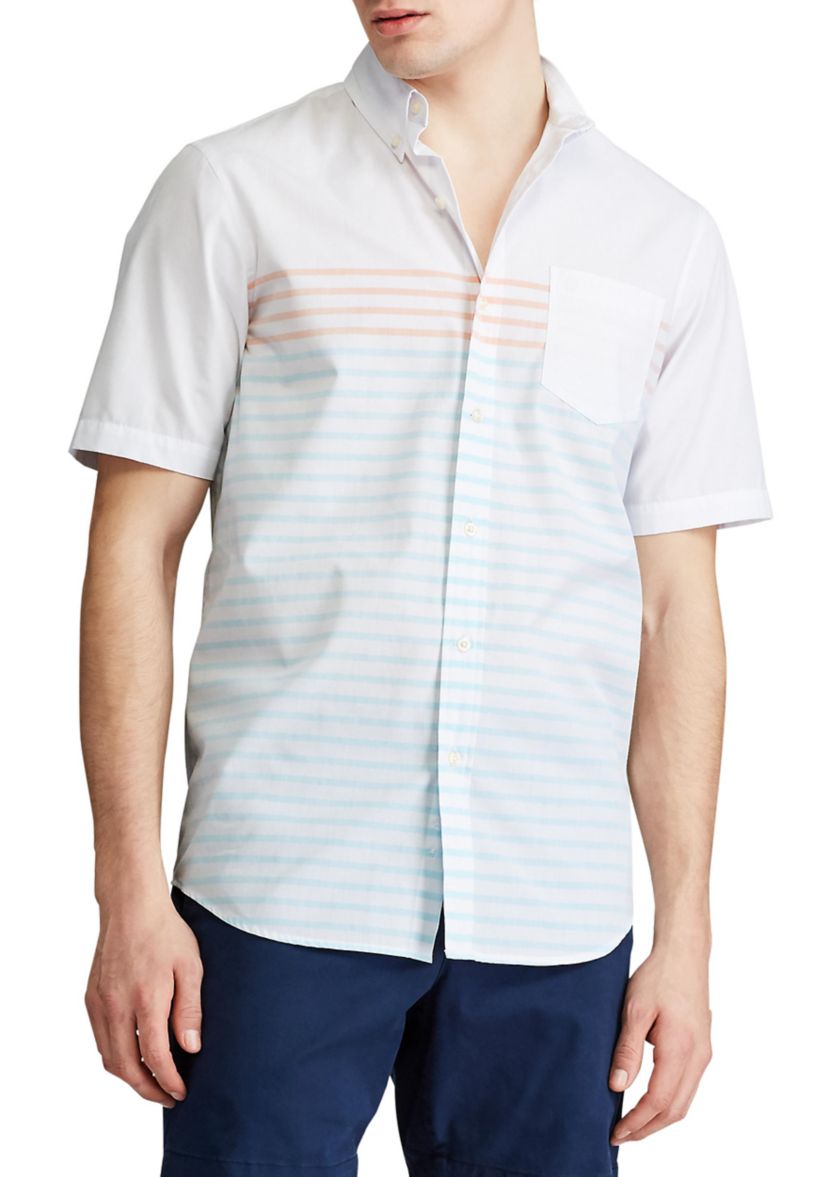 Performance Short Sleeve Easy Care Button Down Shirt
