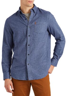 belk men's button down shirts