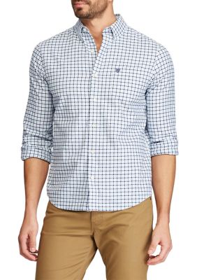 Chaps Stretch Oxford Button Down Shirt | belk