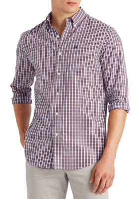 belk men's button down shirts