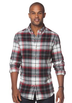 mens flannel shirts belk