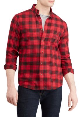 mens flannel shirts belk