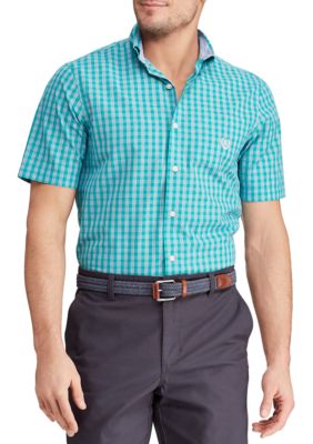 Chaps Big & Tall Short Sleeve Easy Care Button Down Shirt | belk