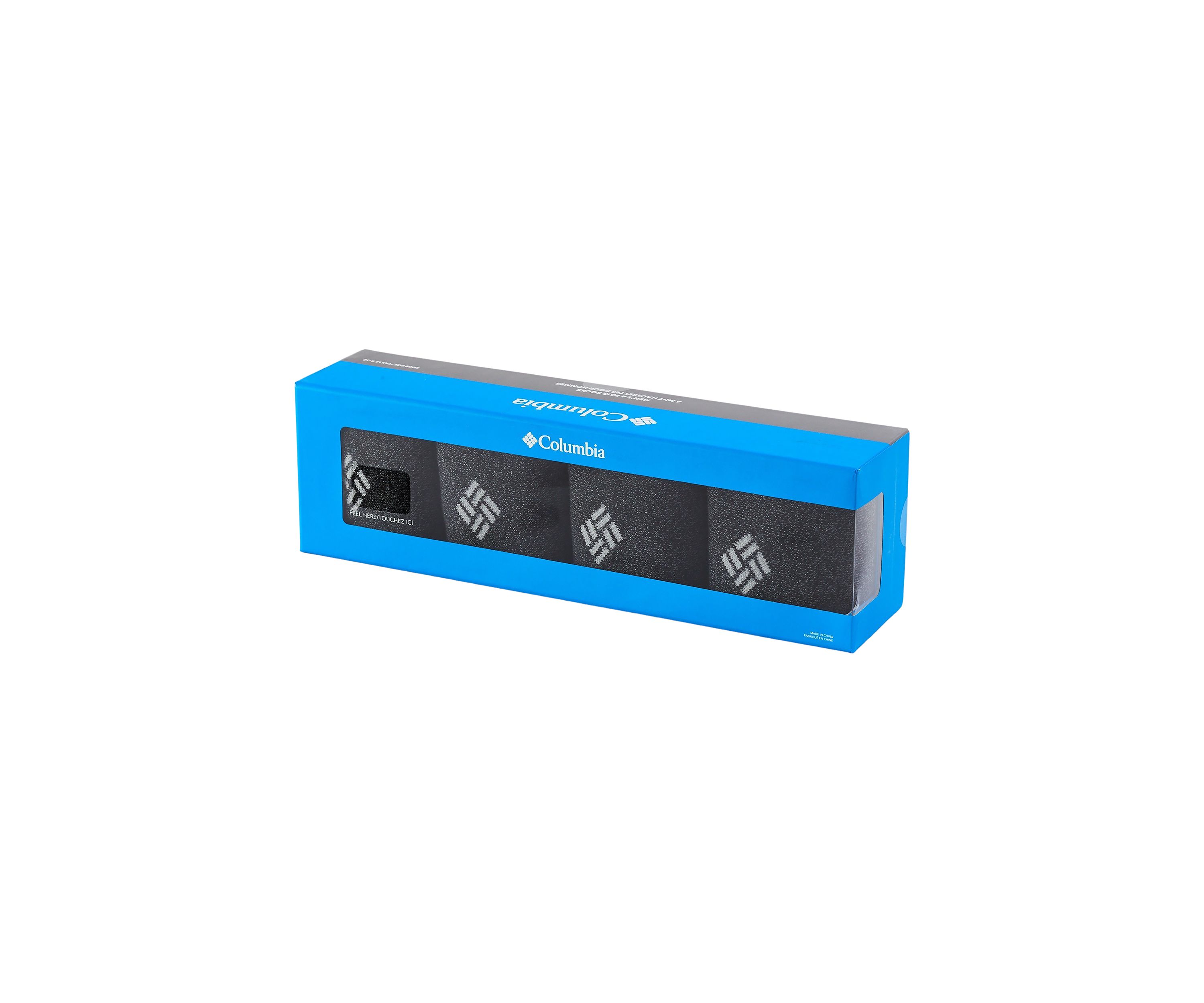 4 Pack Gift Box of Crew Socks 