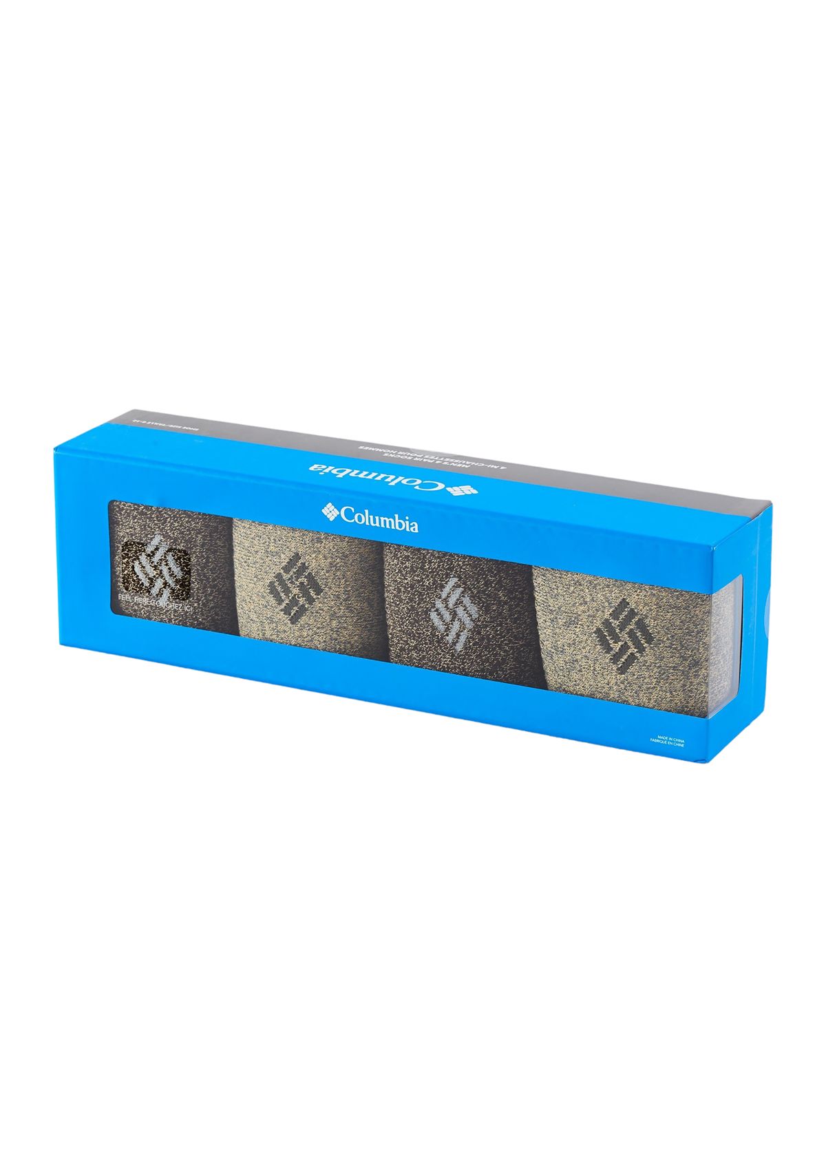 4 Pack Gift Box of Crew Socks